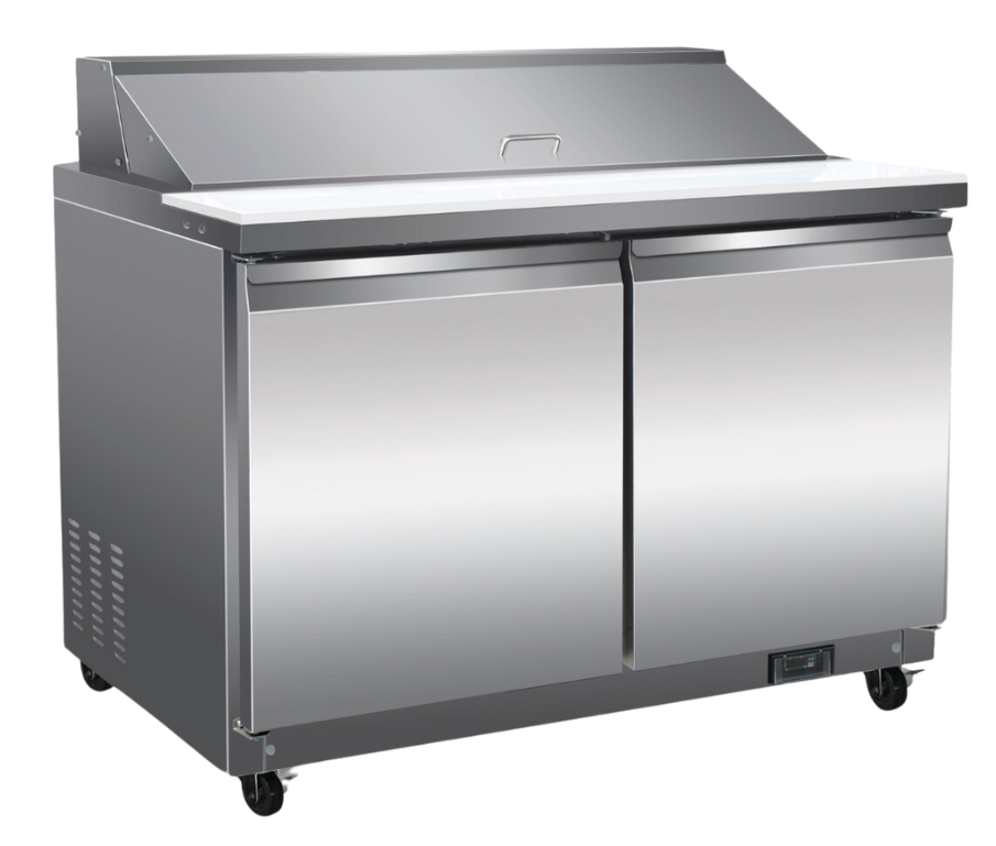 Model: SP48-12-HC Serve-Ware two section sandwich/salad prep table