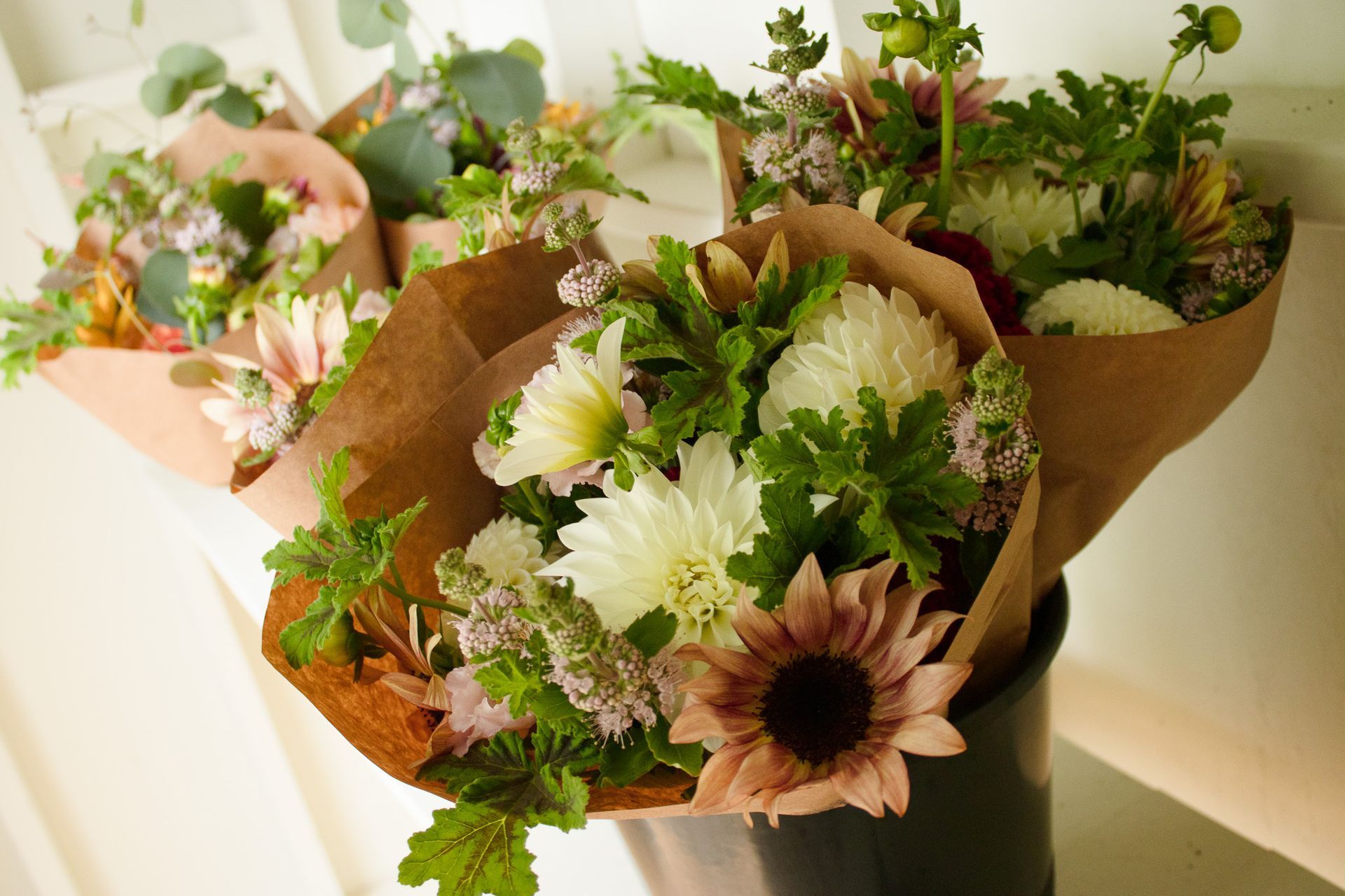 Local premium bouquets at Lancaster Ohio farm stand