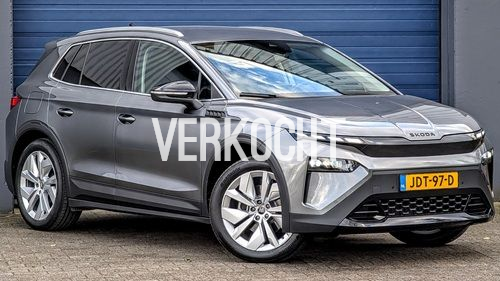 Skoda Elroq 60 RS voorbumper Business Edition Graphite Grey metallic e-magine Mobility