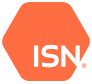 An orange hexagon representing ISN Contractor Management software.