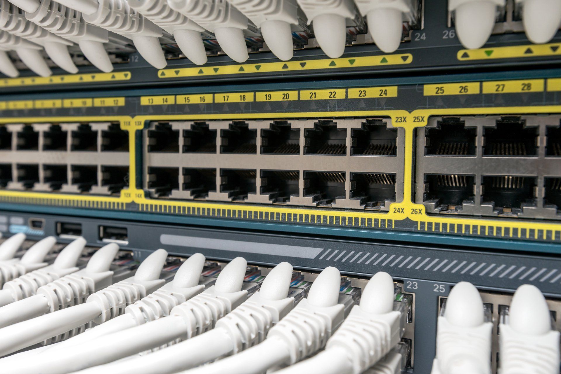 Fiber patching