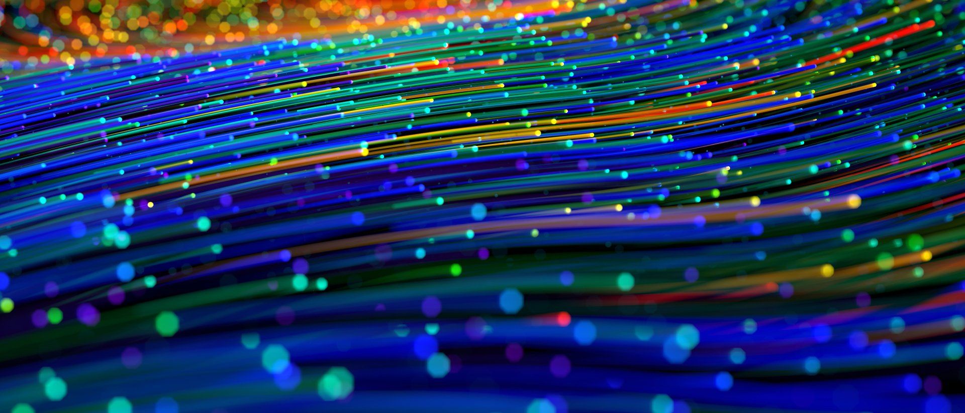 A close up of a colorful background with a lot of lights