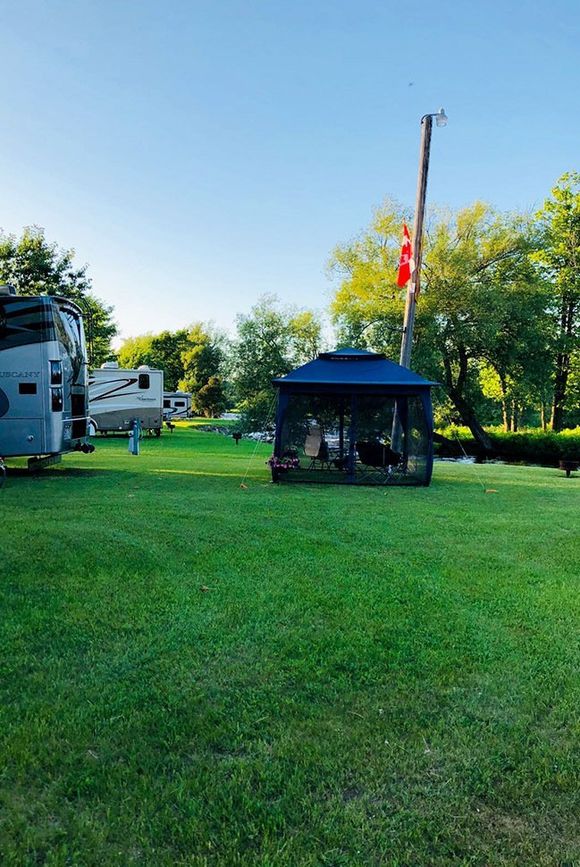 Tent and RVs