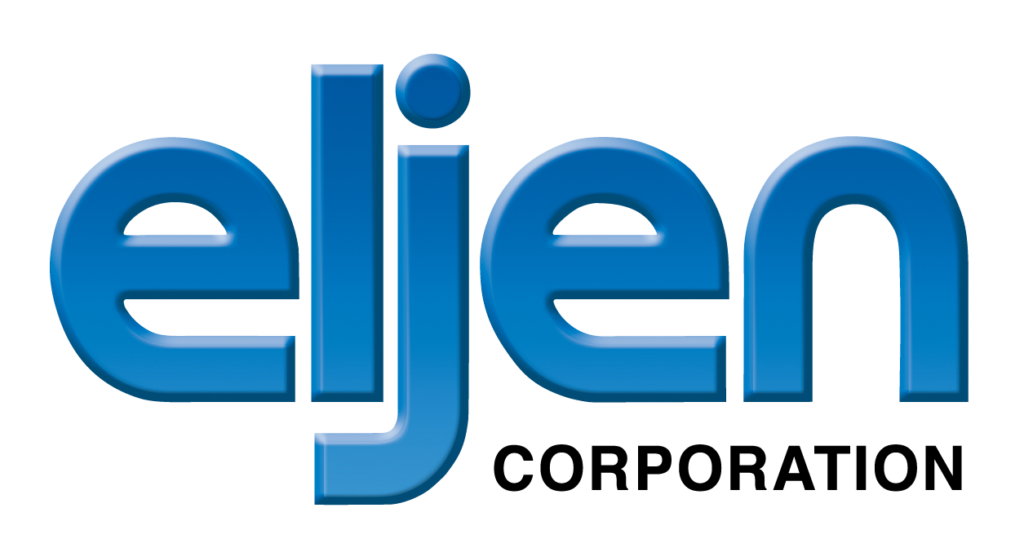 Eljen Corporation logo in blue and black text