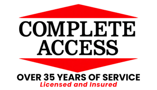 White house outline within a black circle, silver border.