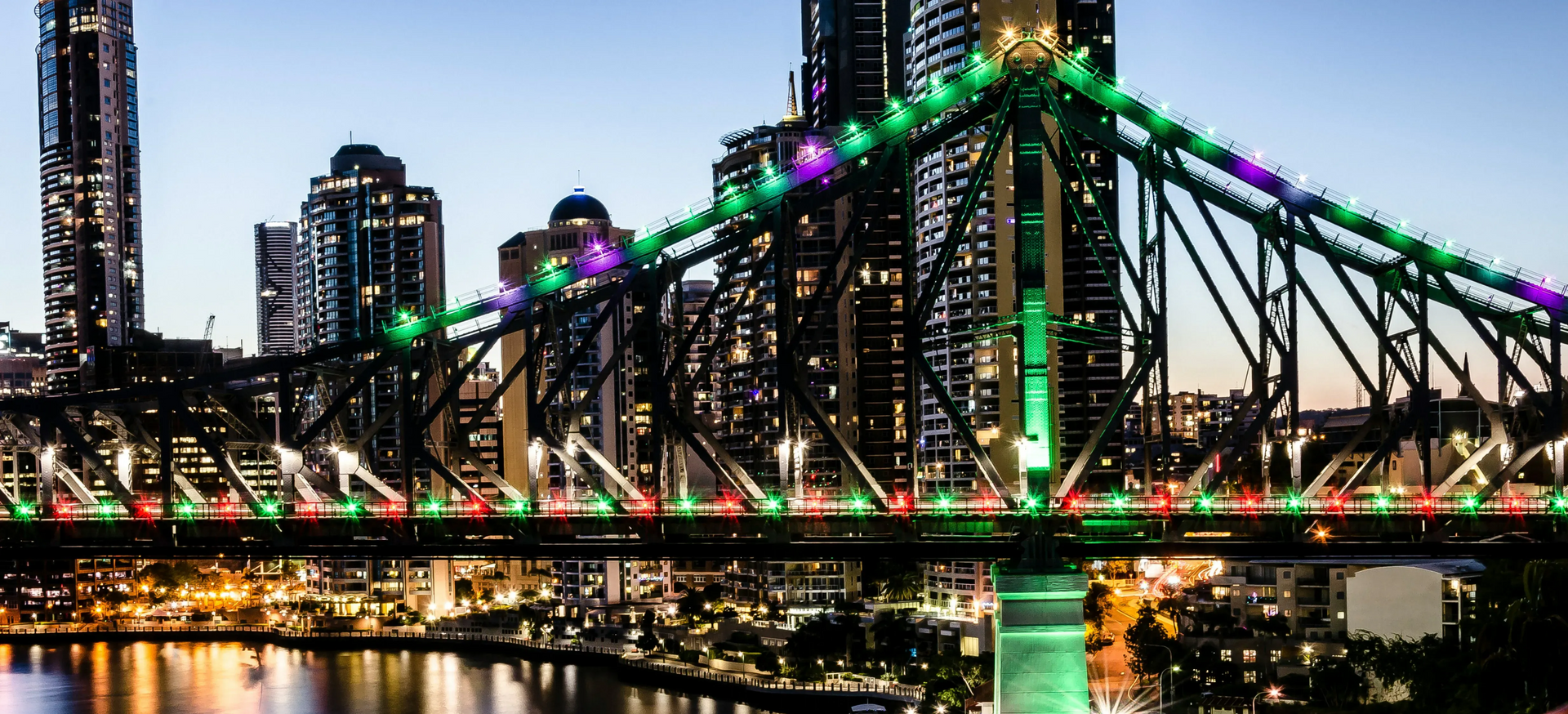 Brisbane, Queensland, cityscape in Australia.