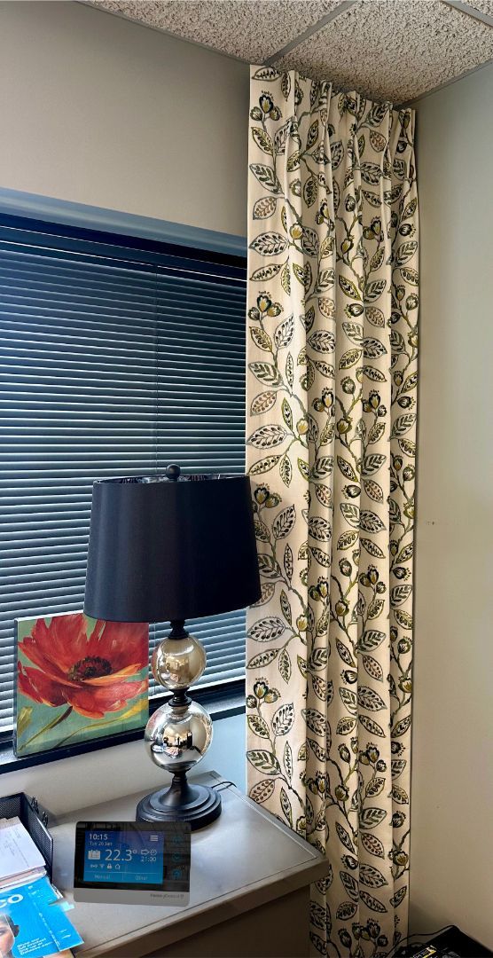 two windows in a playroom with top down bottom up cellular honeycomb shades