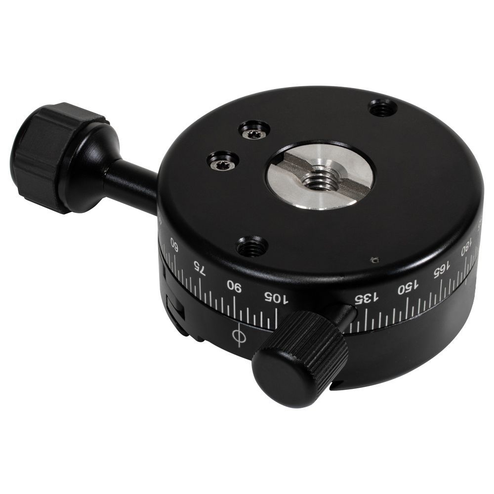 A close up of a camera clamp with a ruler on it
