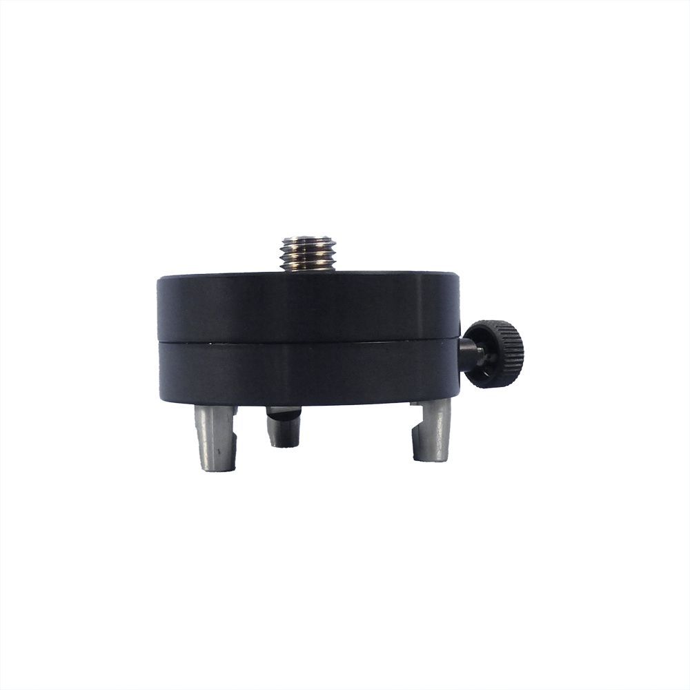 A black object with a screw on top of it