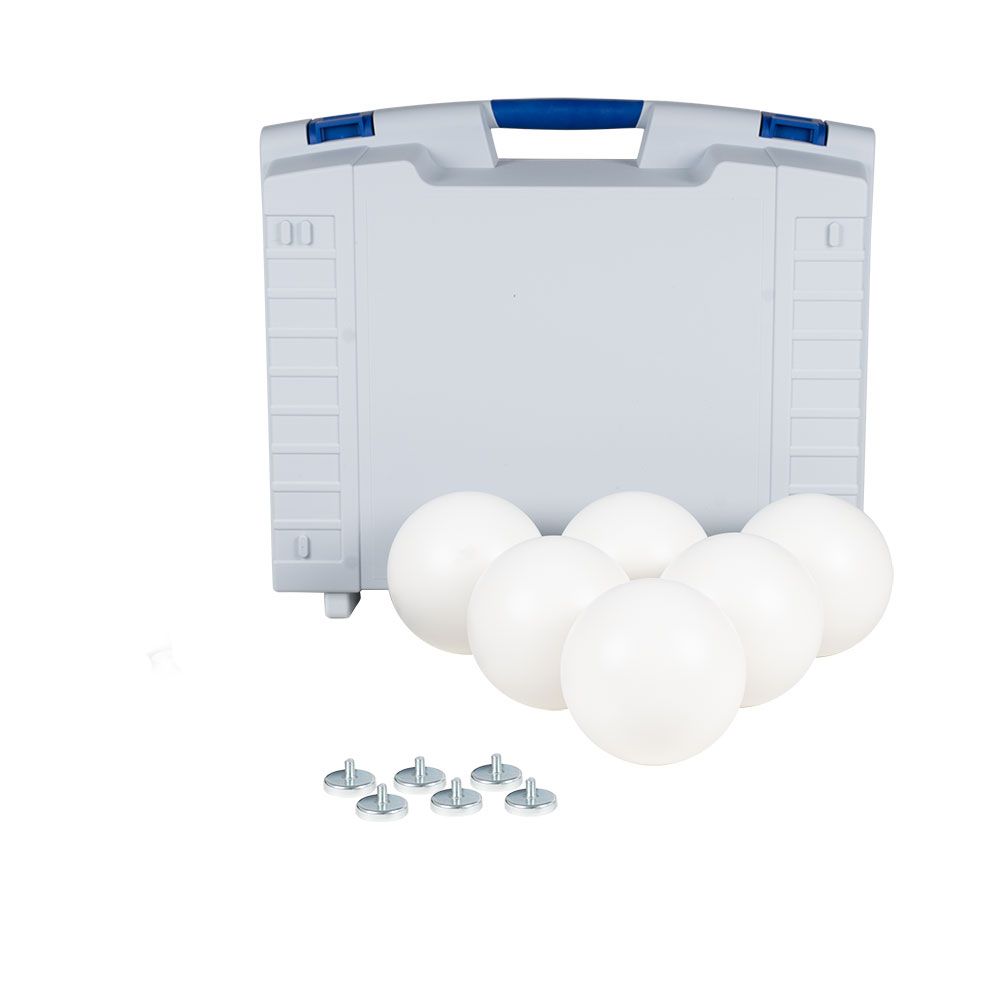 basic set of sphere targerts for laser scanning