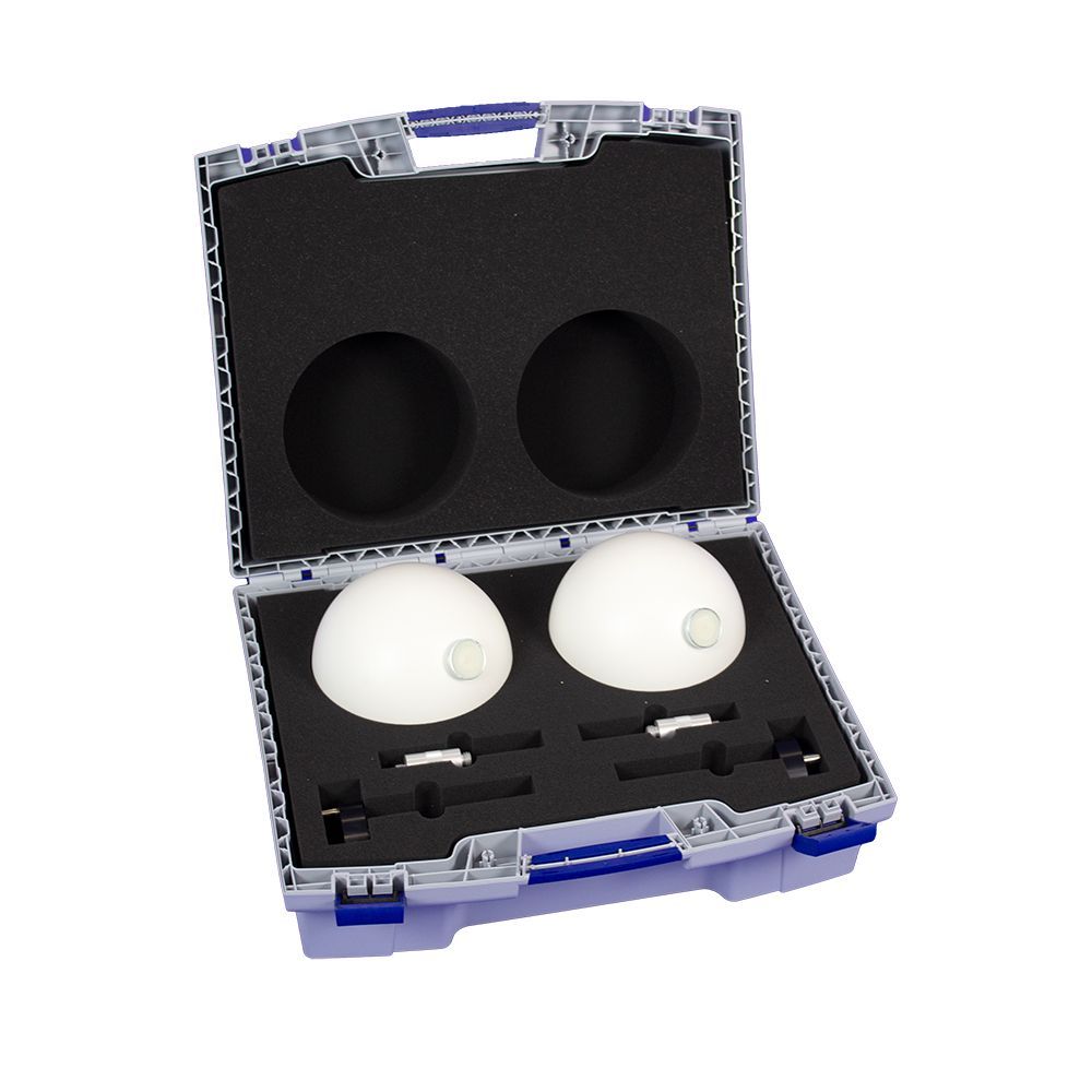 laser scanning sphere target set of 2