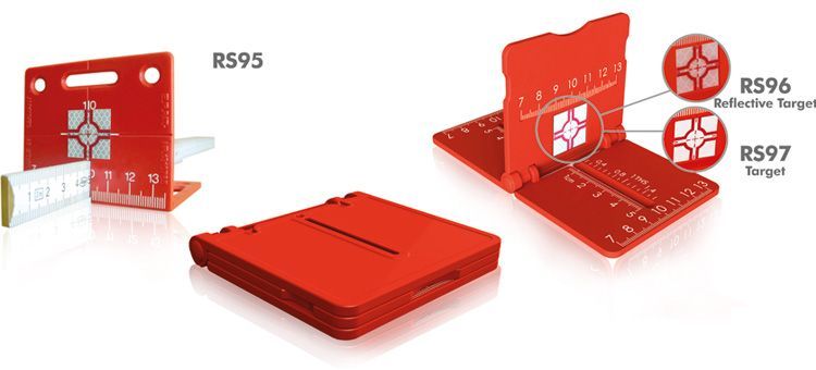 Two red objects with the letters r95 and r96 on them
