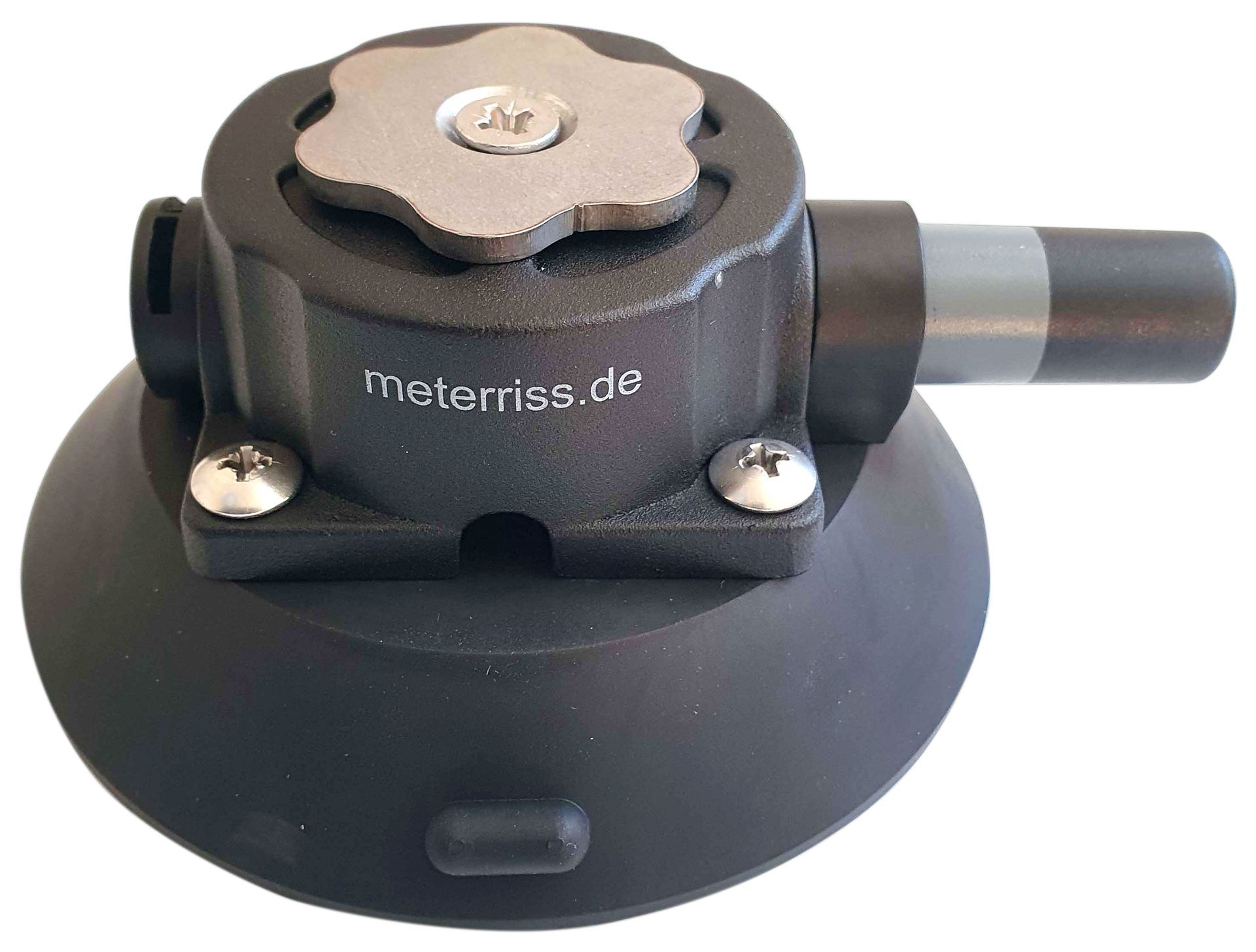 A close up of a metermiss.de device on a white background