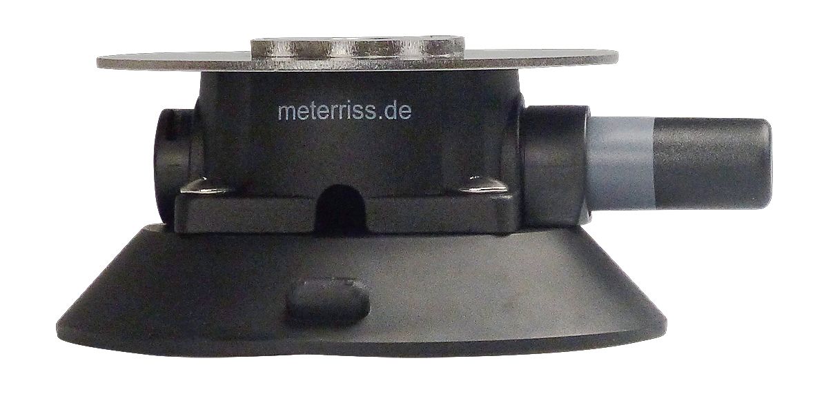 A black object with the website metarissa.de written on it