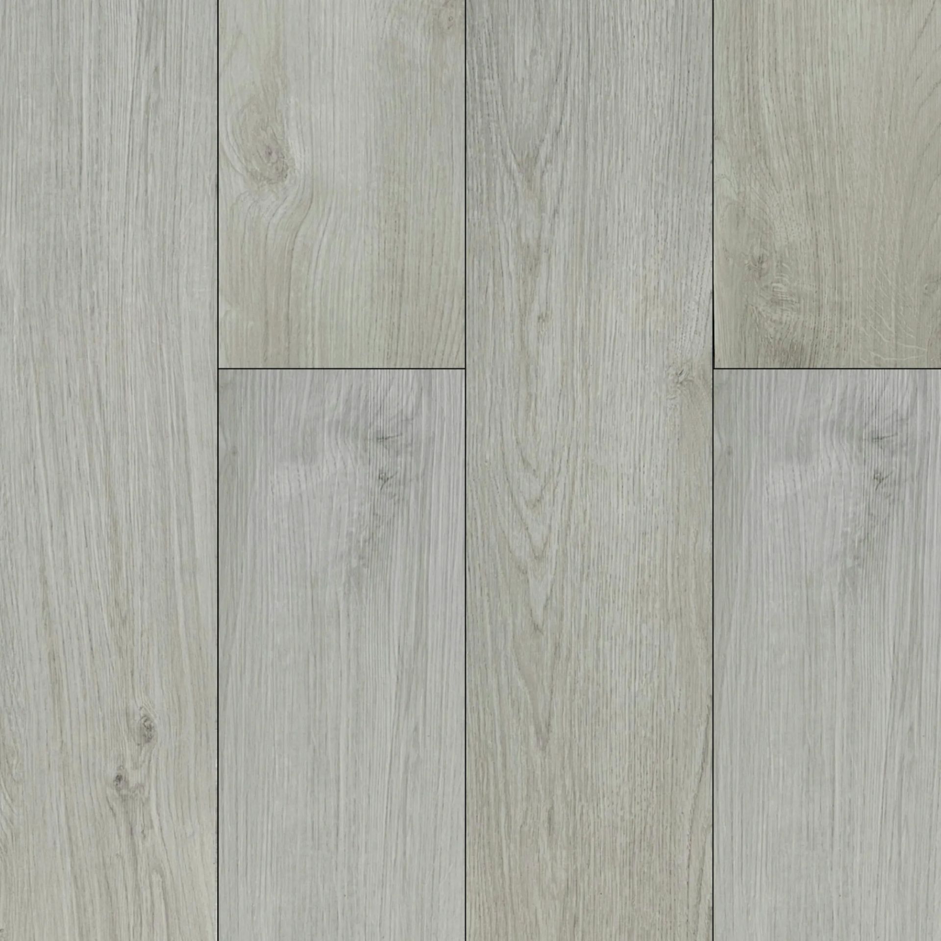 A close up of a gray LVP floor.