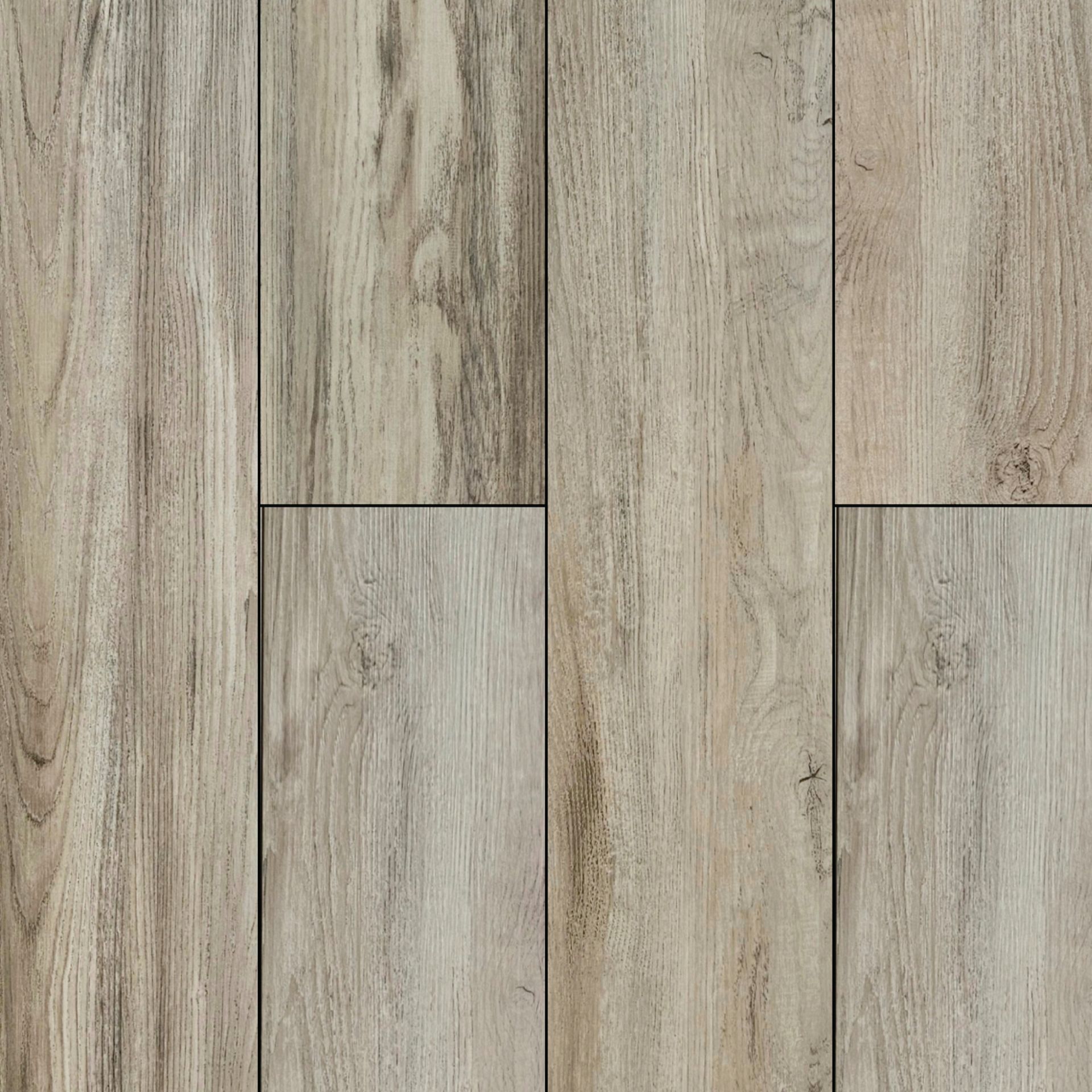 A close up of a LVP wooden floor tile that looks like wood.