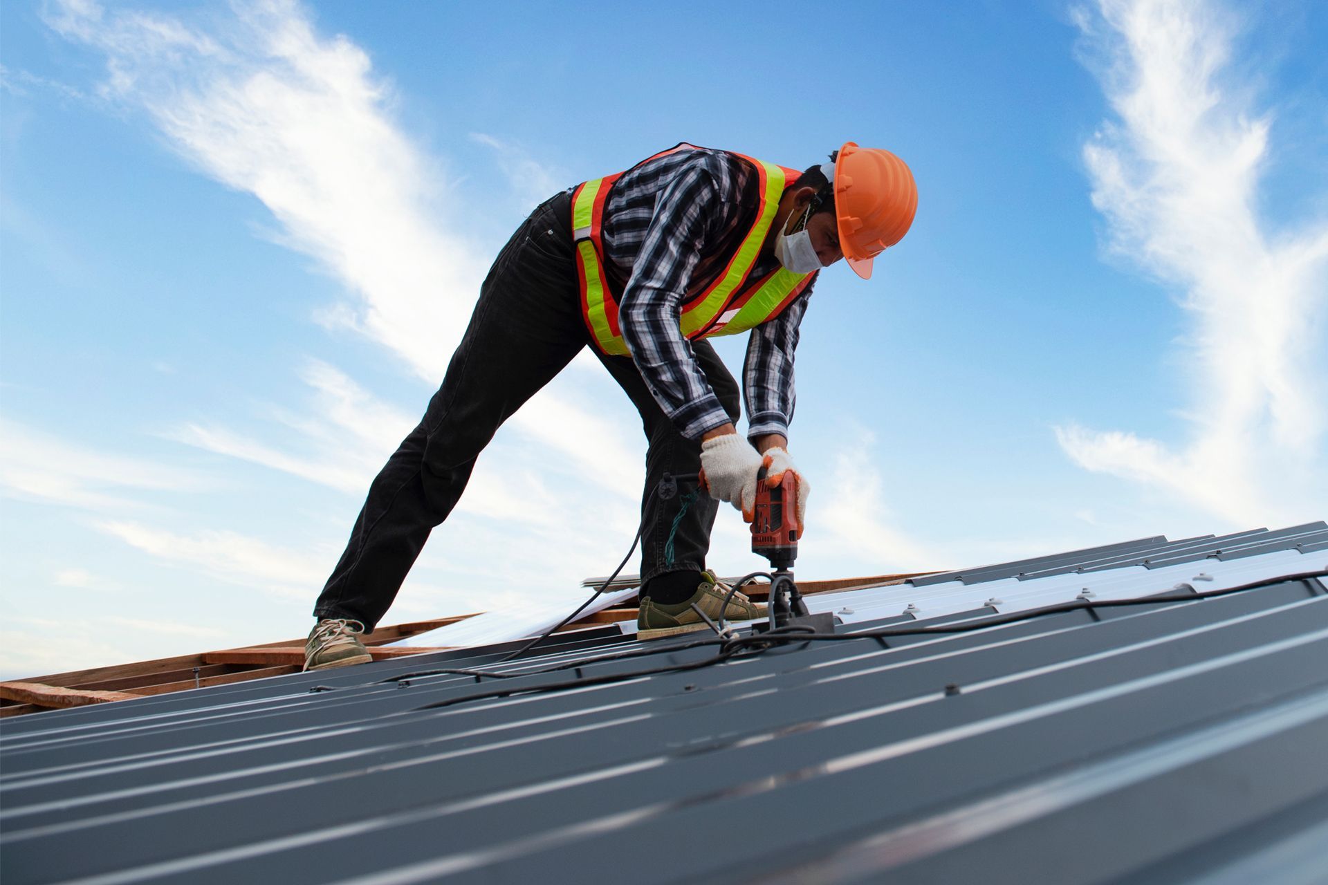 Installing Metal Roof
