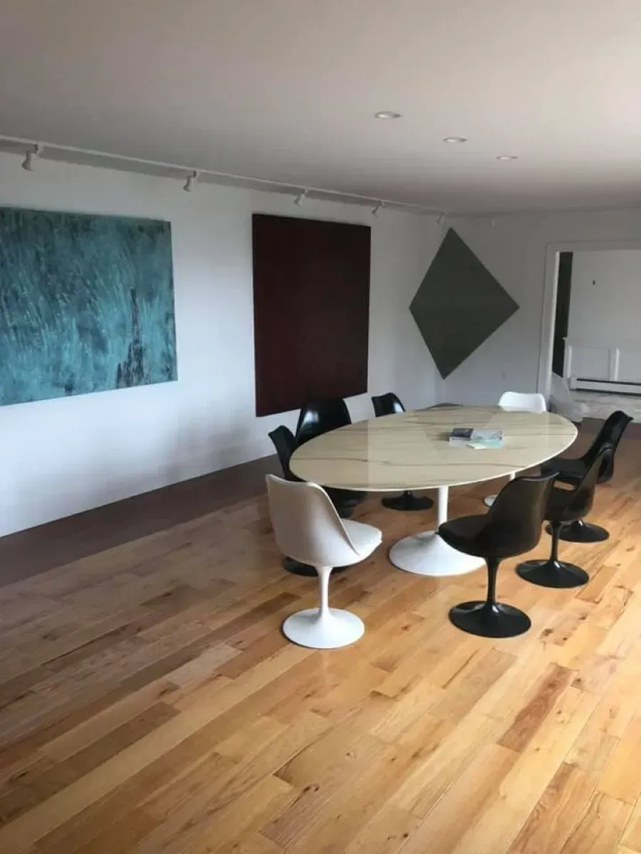 Commercial painting project done by Jim Steeves.