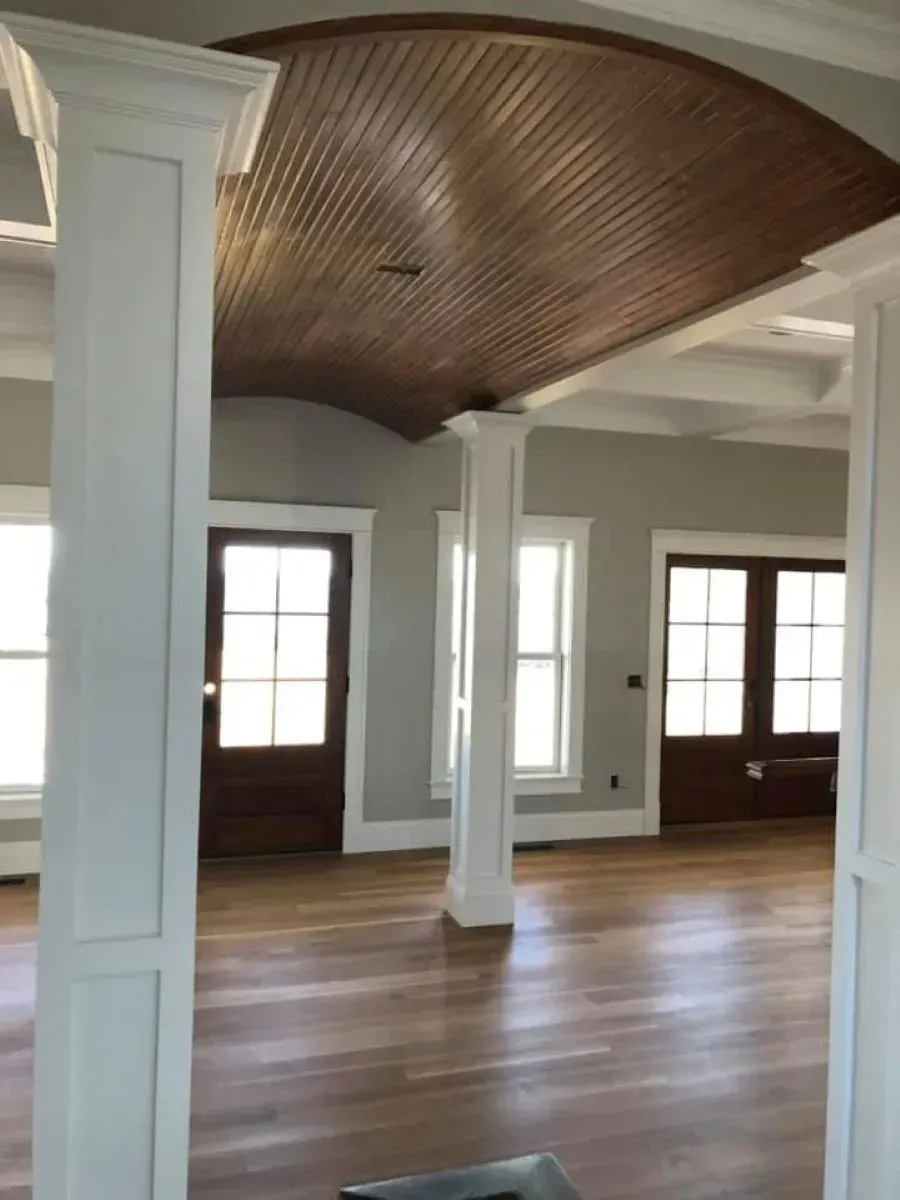 Painting indoors in Southern Maine by Jim Steeves Painting Contractor