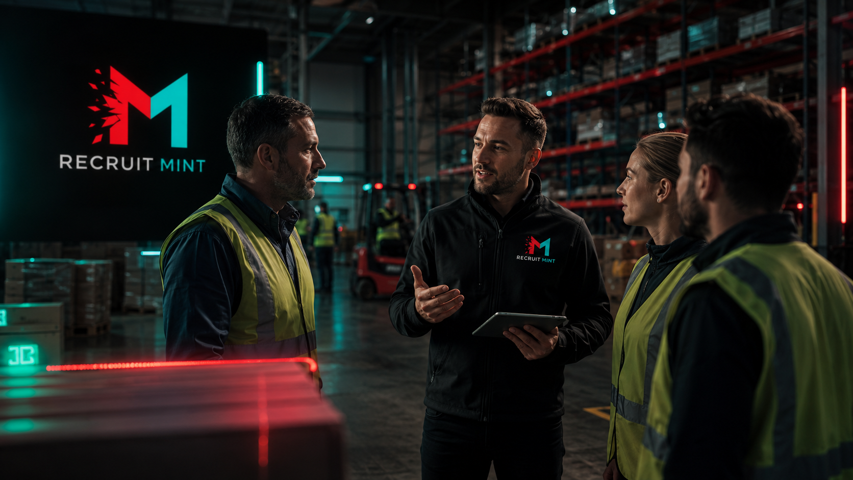 Recruit Mint supporting workers and supervisors on site