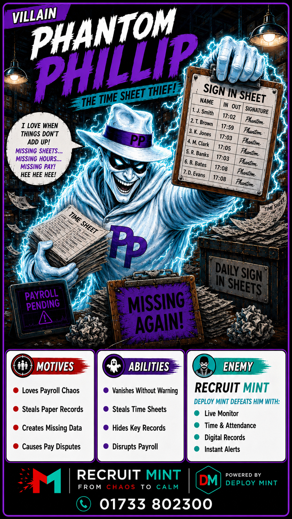 Phantom Phillip character card