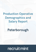 Production Operative Demographics and Salary Report for Peterborough, recruitmint branding