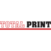 Logo reading “TOTAL PRINT” in red and black with a red underline.