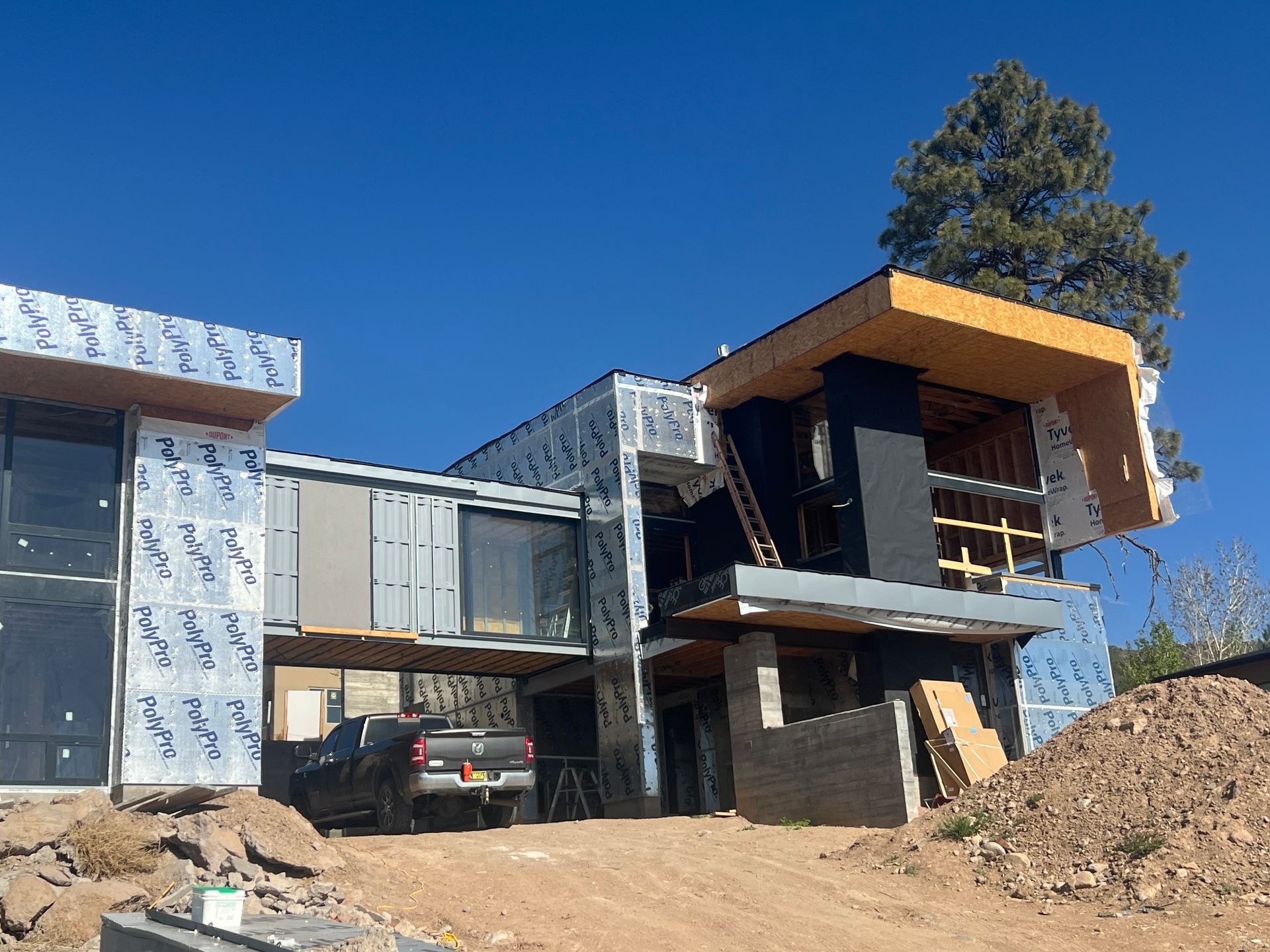 Custom Home Under Construction