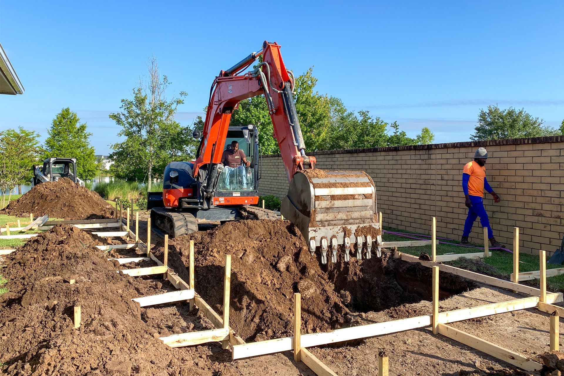 Digging in Backyard