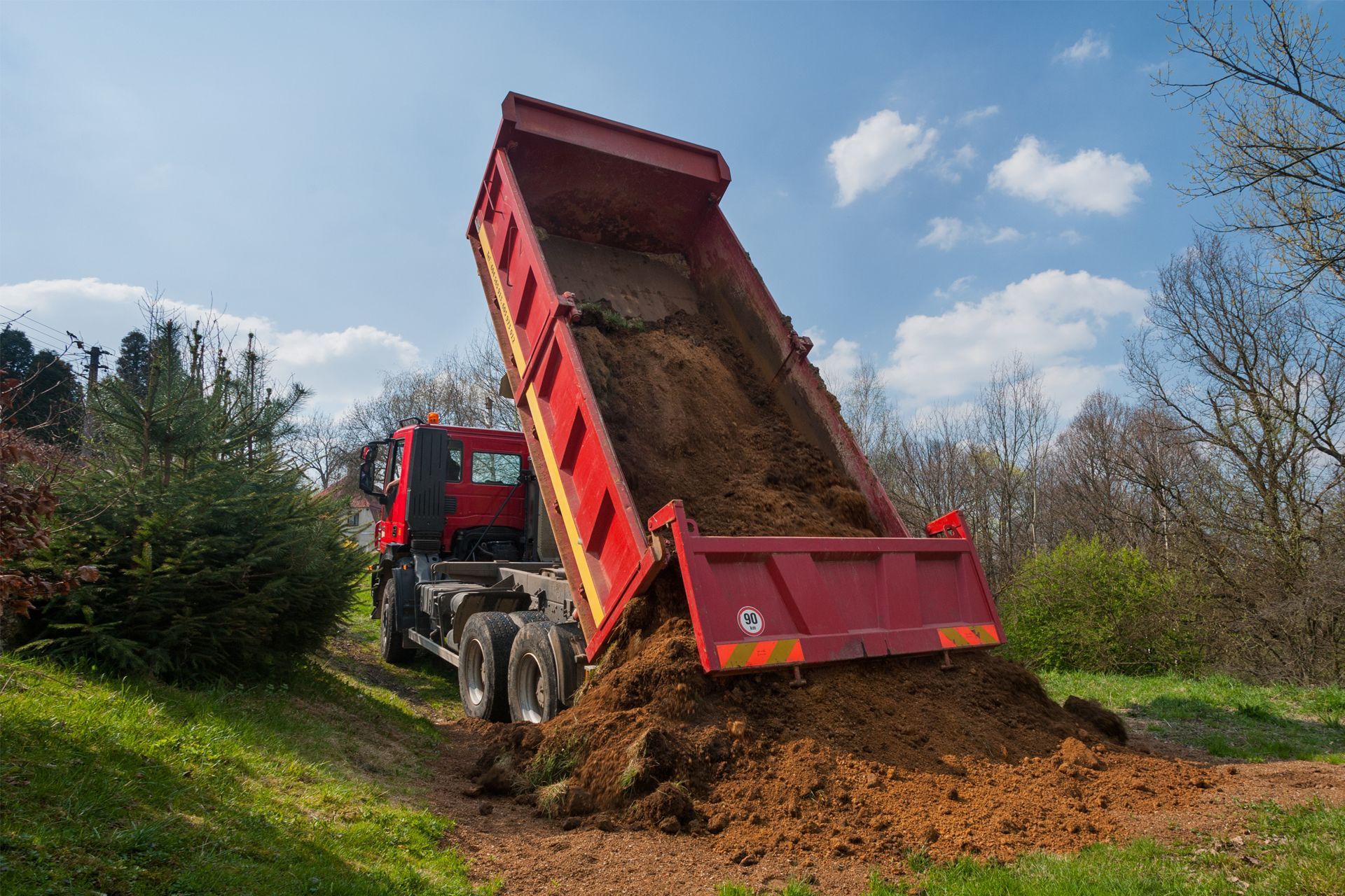 Dumping Soil