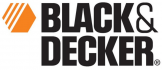 Um logotipo preto e decker em um fundo branco.