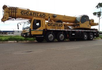 Guindaste do Gigantão de capacidade de grandes toneladas de içamento e remoção.