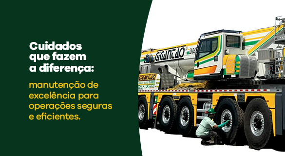 A large truck with a crane on the back of it