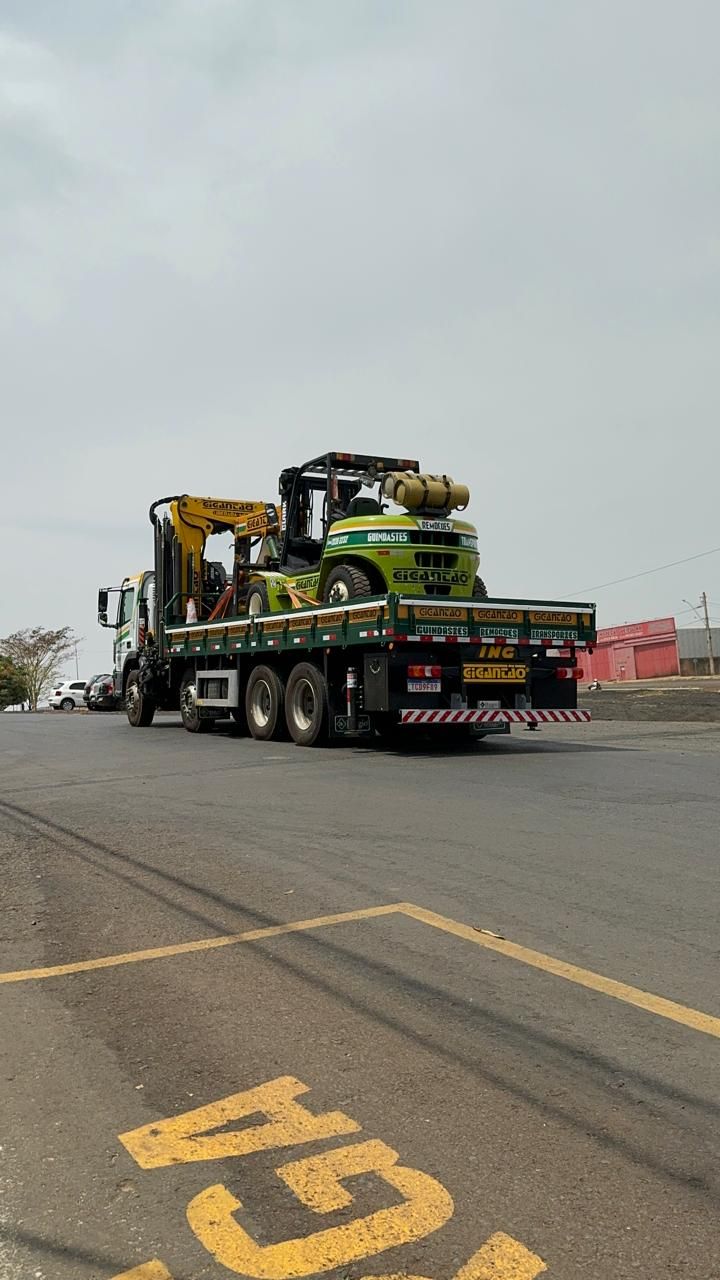 Guindaste do Gigantão de capacidade de grandes toneladas de içamento e remoção.