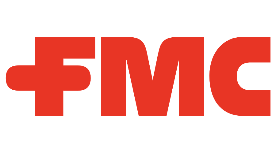 Um logotipo fmc vermelho em um fundo branco.