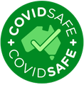 Covid Safe Logo — Mount Gambier, SA — Leroy’s SA