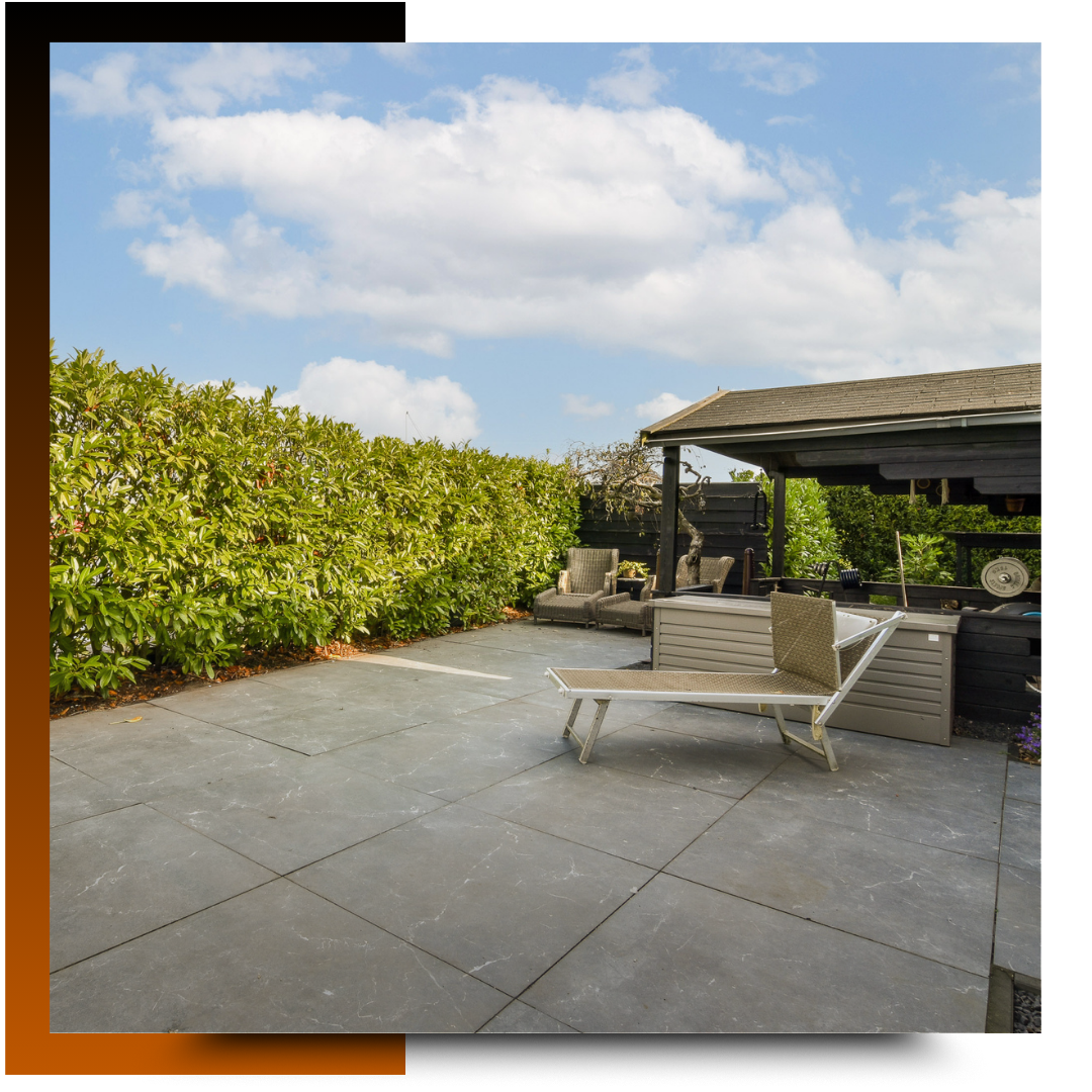concrete patio