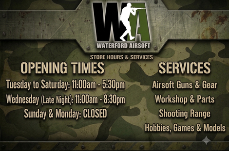 O[ening times & Services 