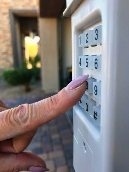 Garage key panel — Maple Grove, MN — M4 Garage Door