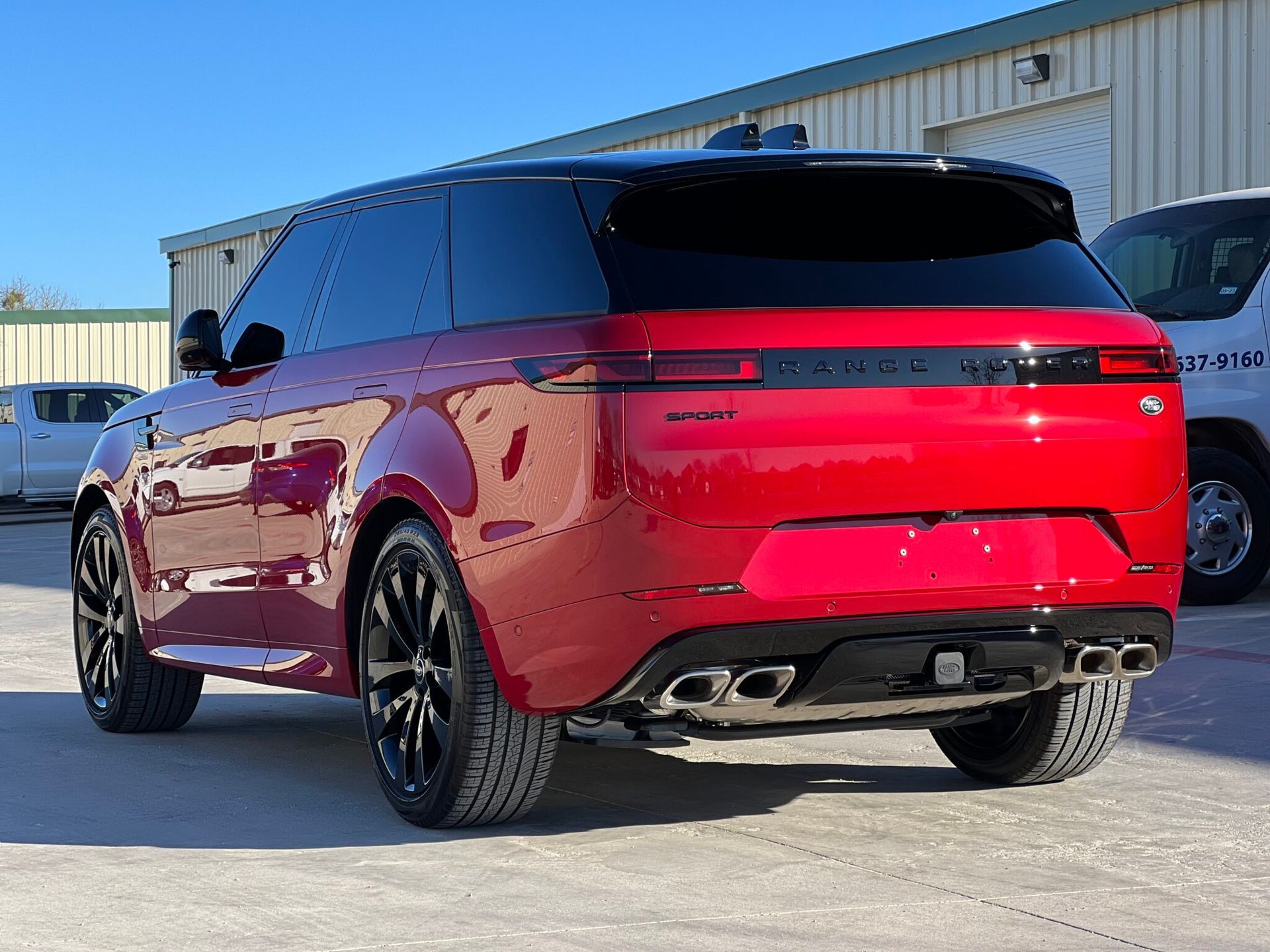 Window Tinting on a Range Rover