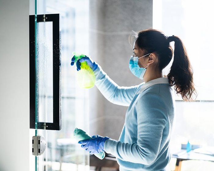 Woman Cleaning the House — Winfield, KS — Ark Valley Cleaning
