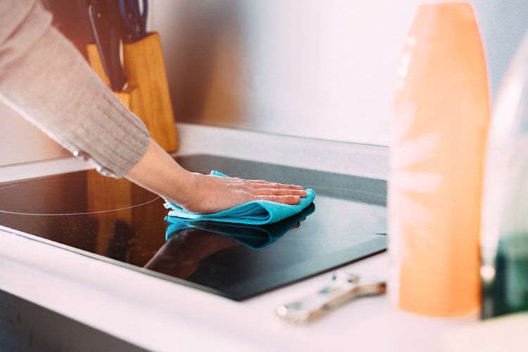 Cleaning Induction Stove — Winfield, KS — Ark Valley Cleaning