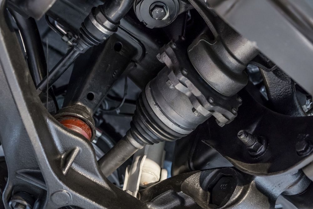 A Close Up Of A Drive Shaft In A Car — Cameron Brothers Automotive In Currajong, QLD