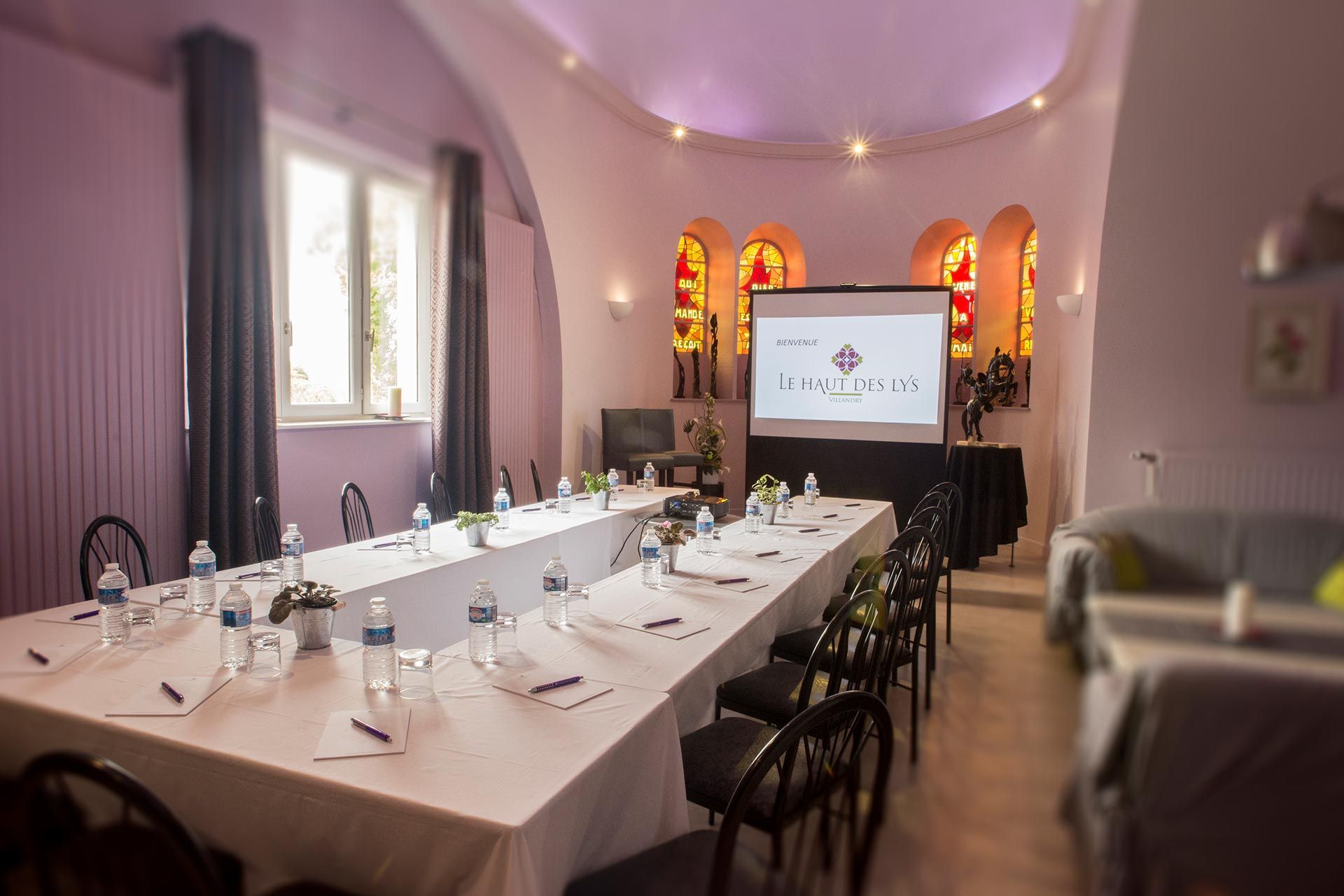 Hôtel Le Haut des Lys - salle de séminaire