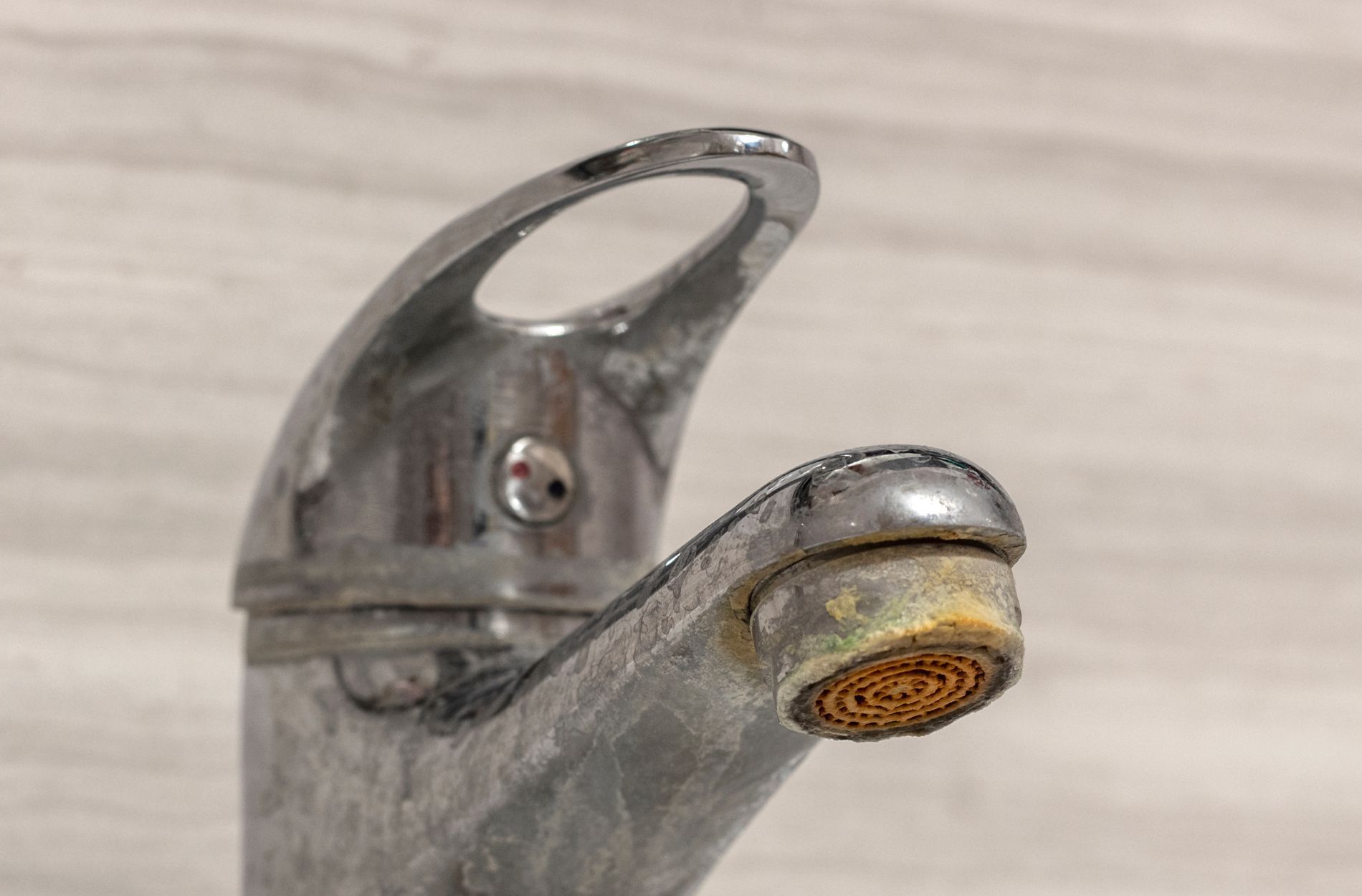 rusty water