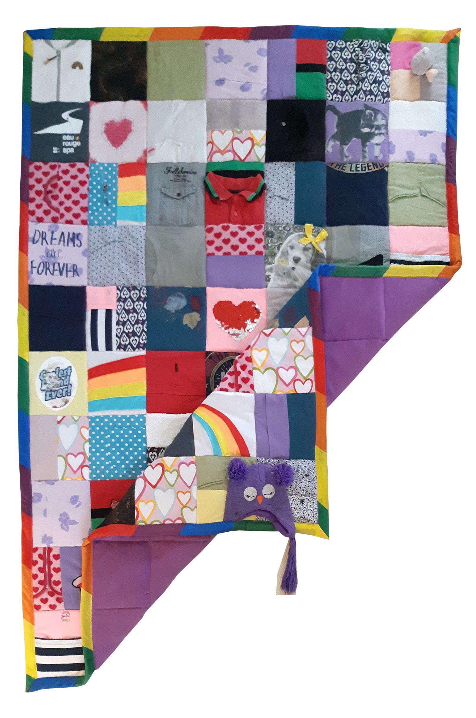 HANDWERKJUFFIE.NL Masterontwerper in memorydekens, troostdeken en herinneringsdeken. Een nieuw leven voor kleding van een overleden dierbare, baby- of kinderkleding.