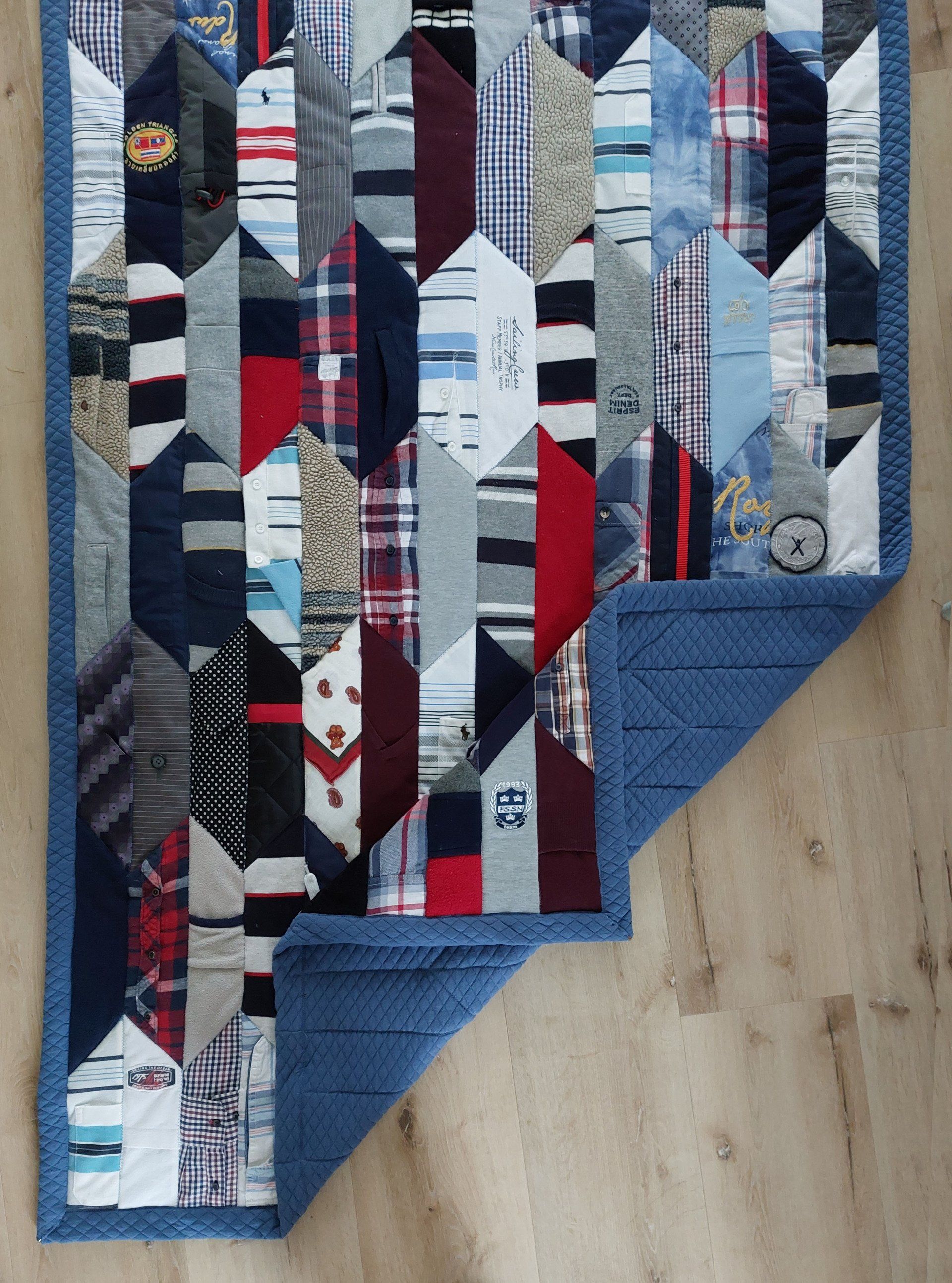 HANDWERKJUFFIE.NL Masterontwerper in memorydekens, troostdeken en herinneringsdeken. Een nieuw leven voor kleding van een overleden dierbare, baby- of kinderkleding.