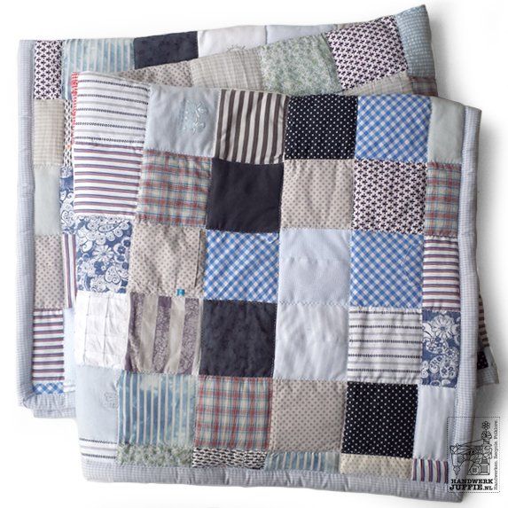 HANDWERKJUFFIE.NL Masterontwerper in memorydekens, troostdeken en herinneringsdeken. Een nieuw leven voor kleding van een overleden dierbare, baby- of kinderkleding.