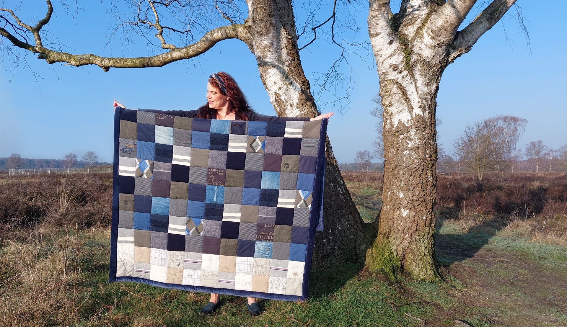 HANDWERKJUFFIE.NL Masterontwerper in memorydekens, troostdeken en herinneringsdeken. Een nieuw leven voor kleding van een overleden dierbare, baby- of kinderkleding.