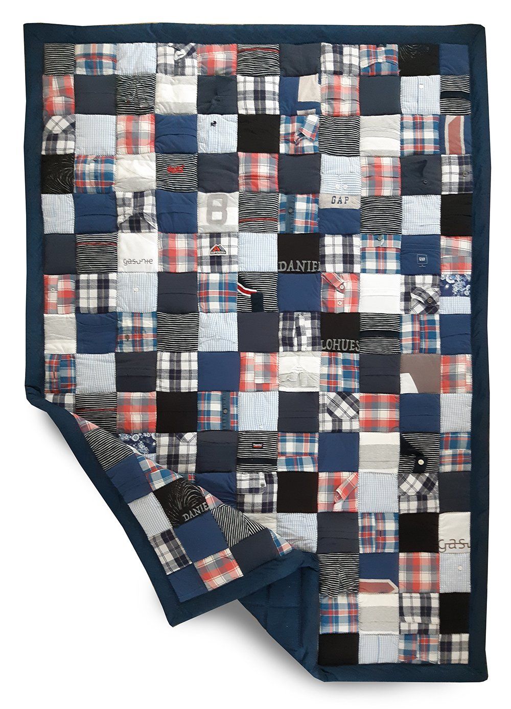 HANDWERKJUFFIE.NL Masterontwerper in memorydekens, troostdeken en herinneringsdeken. Een nieuw leven voor kleding van een overleden dierbare, baby- of kinderkleding.